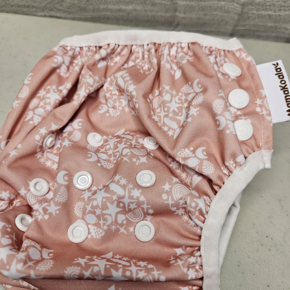 Mama Koala 2 Diaper covers Peachy Colored New